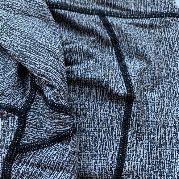 Lululemon Pace Rival Crop 19" Jacquard White/black - Picture 8 of 8